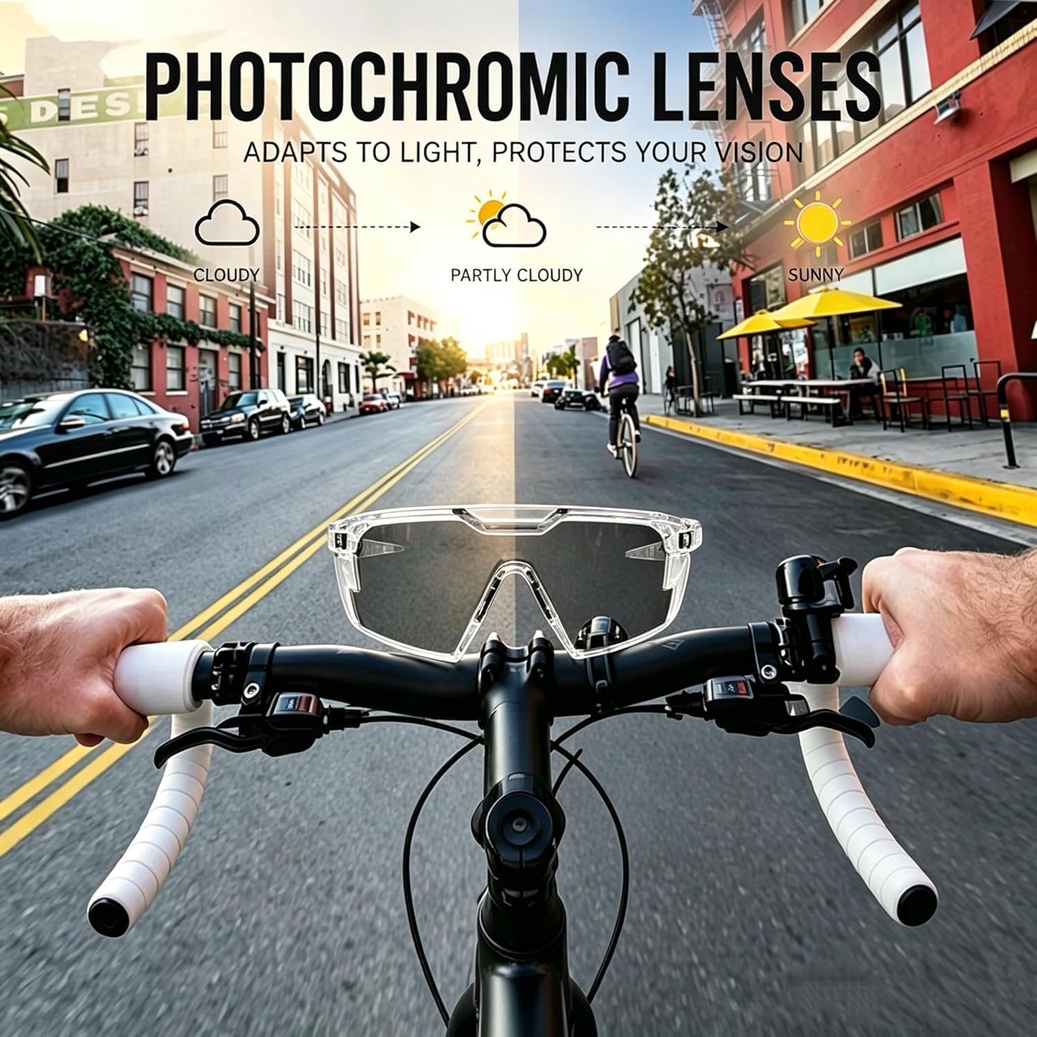 Photochromic Polarized Safety glasses,Sunglasses for Men & Women Oversized Vintage UV400 Y2K Aviator Eyewear Ideal for Fishing, Golf, Cycling, Driving, and Sports