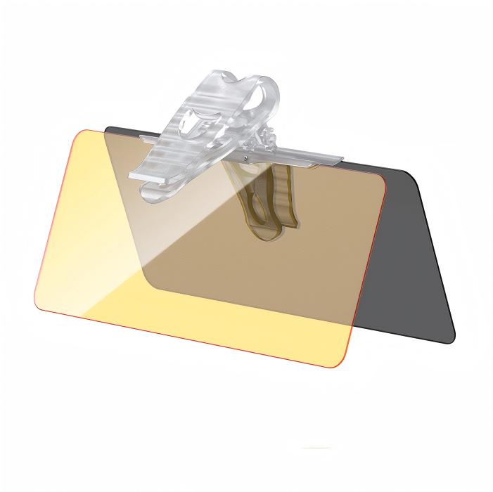 Joytutus Sun Visor for Car Universal Anti-Glare Polarized Visor Extender with UV400 Protection & Clear Vision 12.6 x 5 Lens Size Quick 5 Sec Installation Safe Driving Windshield Sunshade