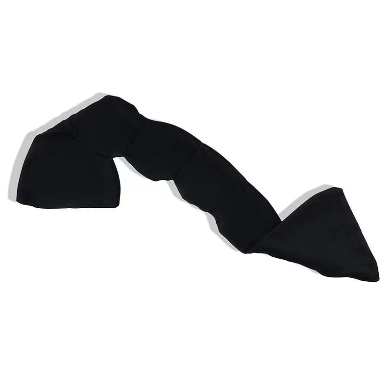 Sleep Mask - The Weighted Blanket For Your Eyes, Calming Eyemask for Deep Sleep, Side-Sleeping Friendly, 100% Blackout, Patented Strap-Free Design