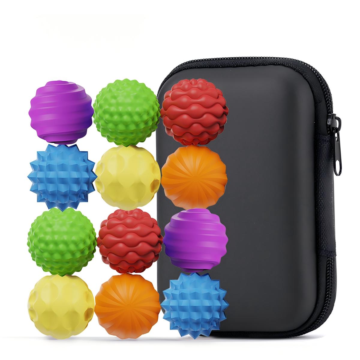 New style set Silicone Ball Set,Fidgeting Relax Toys with ElasticTexture,ViralStress Relief Toy,Fidget Balls Toys, Quietoffice fidget toys,Assorted Colors, Stress Relief backtoschool