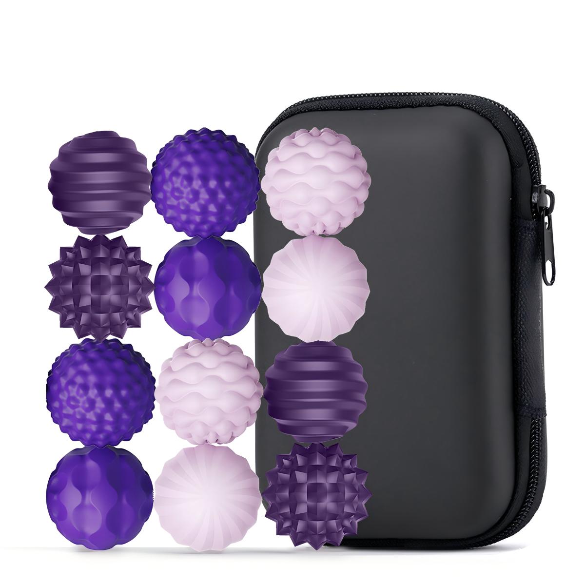 New style set Silicone Ball Set,Fidgeting Relax Toys with ElasticTexture,ViralStress Relief Toy,Fidget Balls Toys, Quietoffice fidget toys,Assorted Colors, Stress Relief backtoschool
