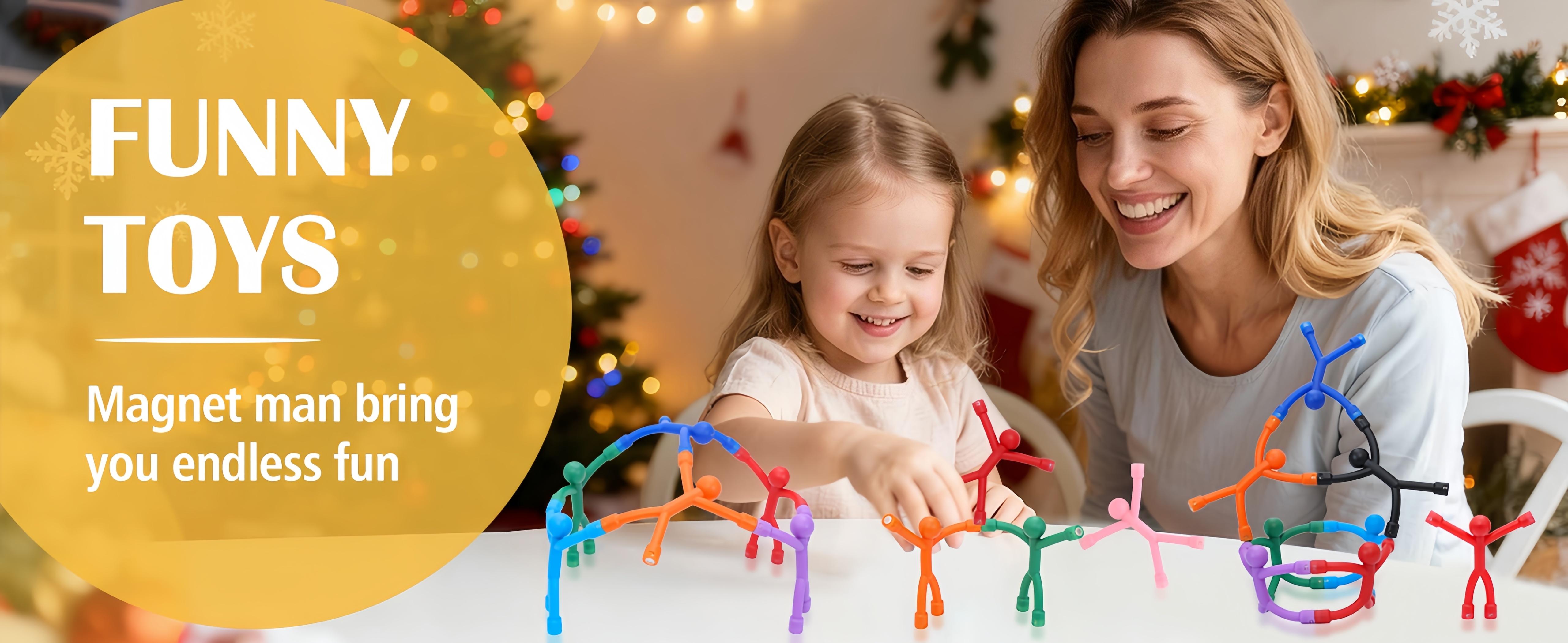 EFFUN Magnetic Fidget Toys, 10-Pack Bright Solid Colors BPA-Free Sensory Building Fridge Magnets for Kids, Travel Essentials, Autism Stress Relief, Birthday Gifts Party Favors, Relaxation EFFUN Magnetic Fidget Toys, 10-Pack Bright Solid Colors BPA-Free Sensory Building Fridge Magnets for Kids, Travel Essentials, Autism Stress Relief, Birthday Gifts Party Favors, Relaxation