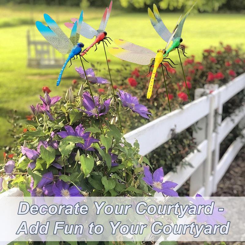 12 Counts Outdoor Fake Dragonfly Rod Clip, Garden MetalDragonfly Clip.Natural Organic Concept, 3D Dragonfly GardenDecoration, Garden Bird and Fly Interfere Devices for Indoorand Outdoor Garden,Creative Home Accessories DecorativeDesign 12 Counts Outdoor Fake Dragonfly Rod Clip, Garden MetalDragonfly Clip.Natural Organic Concept, 3D Dragonfly GardenDecoration, Garden Bird and Fly Interfere Devices for Indoorand Outdoor Garden,Creative Home Accessories DecorativeDesign