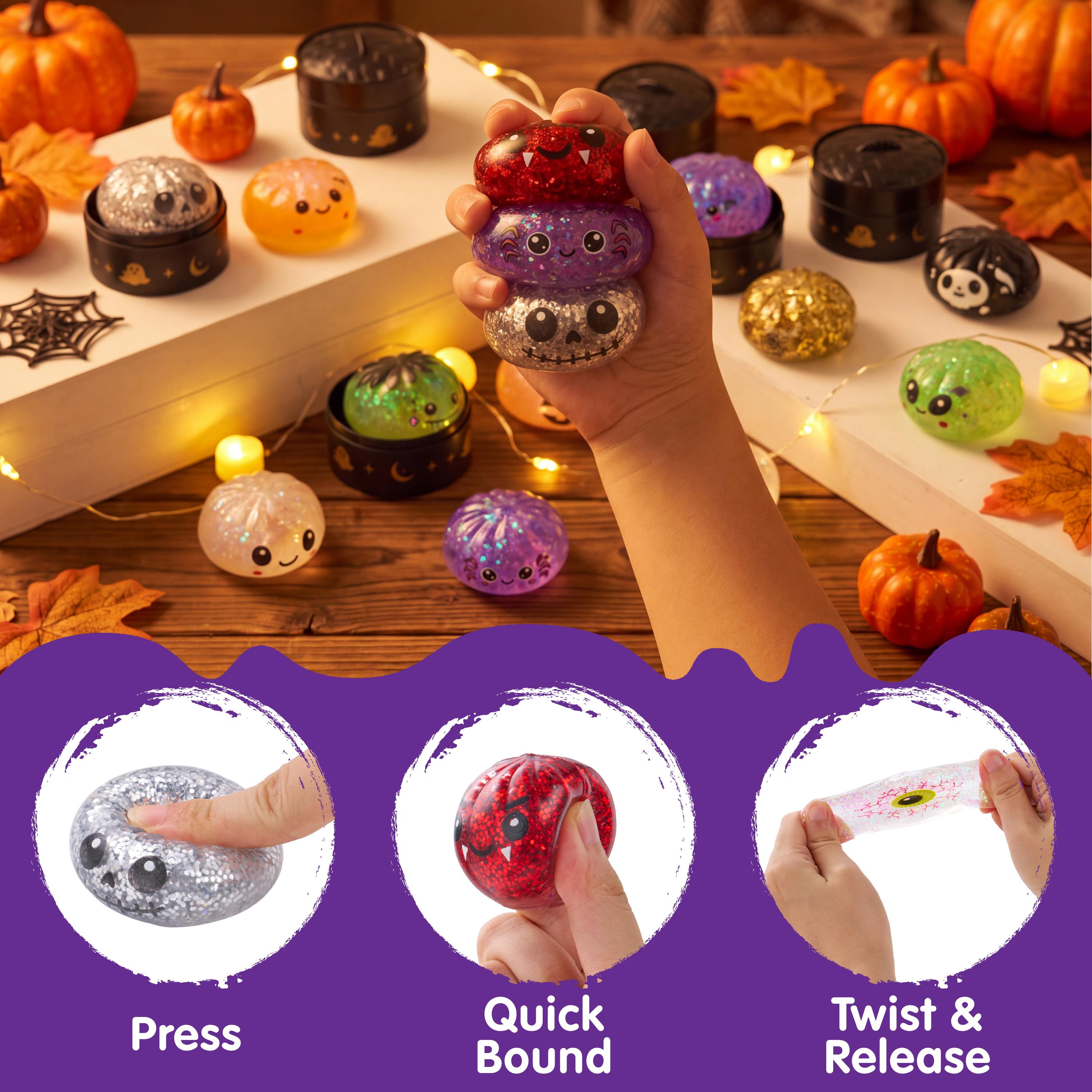 Halloween Dumpling Stress Relief Toys, 1pcs/3pcs/6pcs/8pcs/12pcs with Steamer Storage Boxes,Slow‑rebound maltose squishy toys, ideal for Halloween party gifts, featuring grimace pumpkin and little devil designs,12pcs Mini Dumpling(5cm) Halloween Dumpling Stress Relief Toys, 1pcs/3pcs/6pcs/8pcs/12pcs with Steamer Storage Boxes,Slow‑rebound maltose squishy toys, ideal for Halloween party gifts, featuring grimace pumpkin and little devil designs,12pcs Mini Dumpling(5cm)