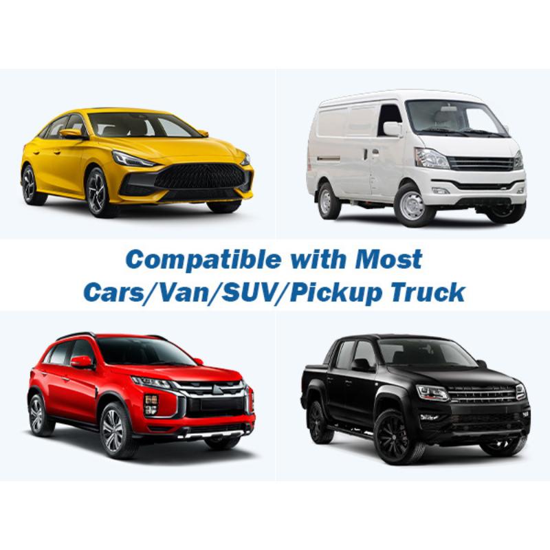 Joytutus Sun Visor for Car Universal Anti-Glare Polarized Visor Extender with UV400 Protection & Clear Vision 12.6 x 5 Lens Size Quick 5 Sec Installation Safe Driving Windshield Sunshade