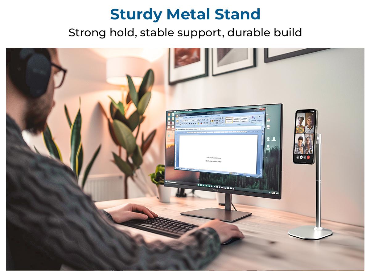 Cooper MagStand - MagSafe Height Adjustable iPhone Holder for Desk, MagSafe Cellphone Mount for iPhone 17/16/15/14/13/12, Strong Magnetic Cell Phone Stand Cooper MagStand - MagSafe Height Adjustable iPhone Holder for Desk, MagSafe Cellphone Mount for iPhone 17/16/15/14/13/12, Strong Magnetic Cell Phone Stand