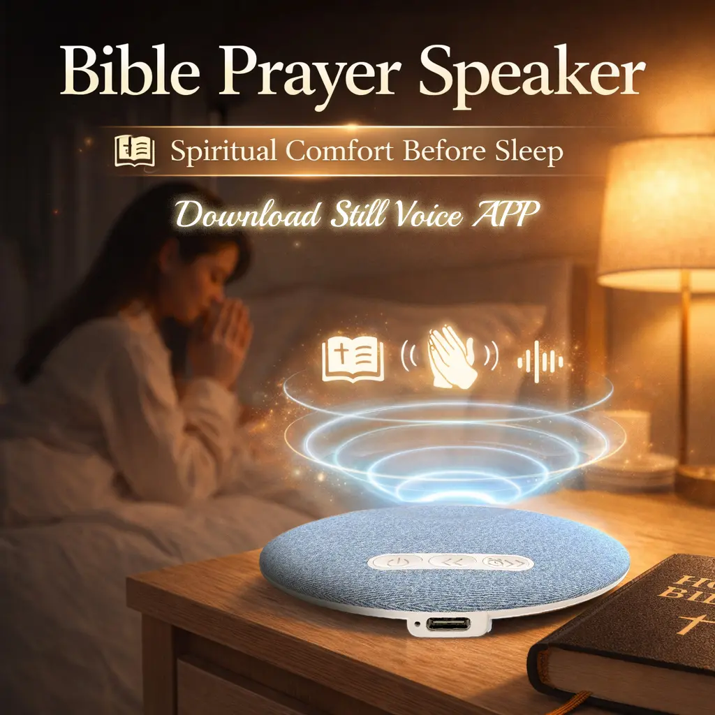 Thin Bluetooth Pillow Speaker with Bluetooth 6.0, 3D White Noise, Soft Immersive Sound Field, Pillow CD Player for Bedtime Music & Audiobooks, Headphone-Free Sleep Speaker, Compatible with Android & iOS