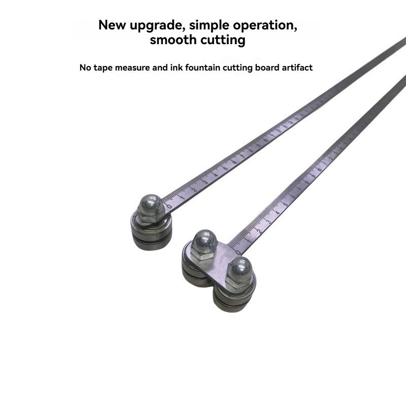 Positioning Calipers for Precise Measurements & Easy Wood Cutting - Essential Tool for Straight Lines and Consistent Measurements