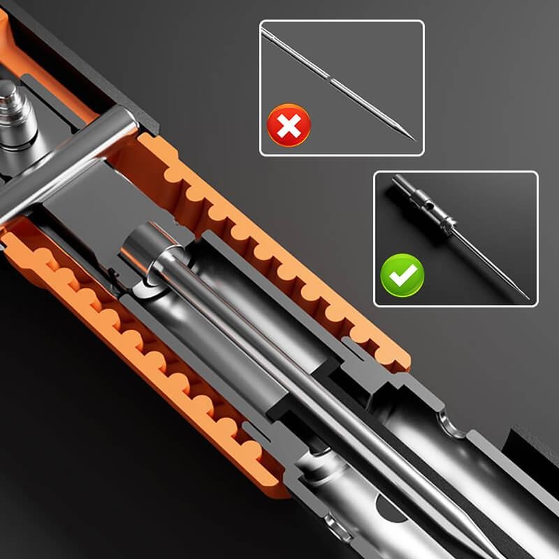 Manual Mini Steel Nail Gun 5 Gears Power Adjustable Concrete nail gun Woodworking integrated air nailer gun with 10 Nails