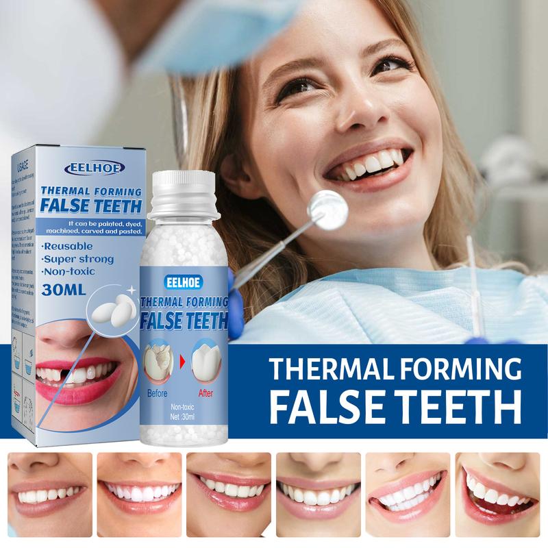 Moldable Dental Gel Dentures Temporary Fillings Cavities and Teeth Fillings Temporary Tooth Filling Denture Kit Oral false tooth fake