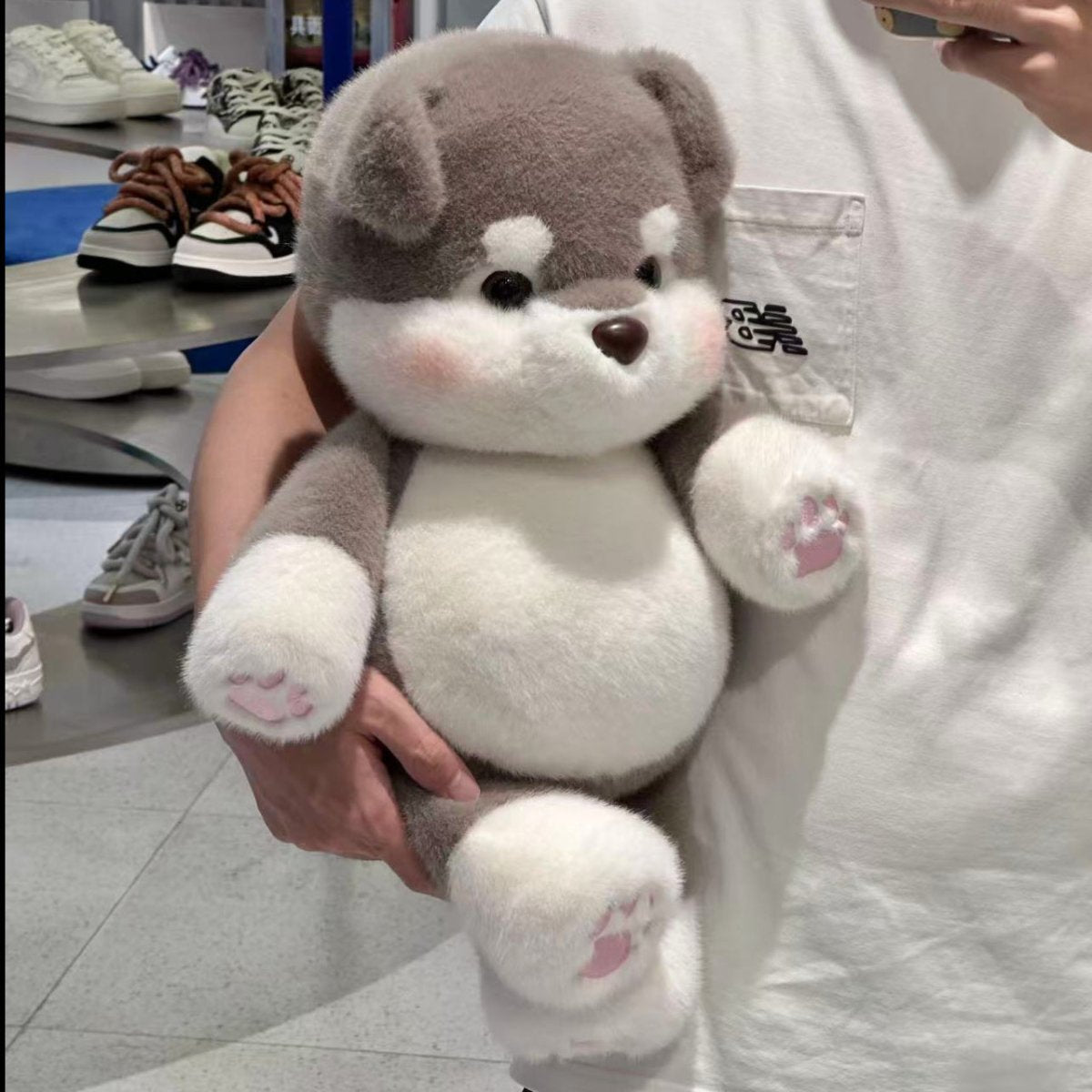 Chai: Chubby Husky Plushie