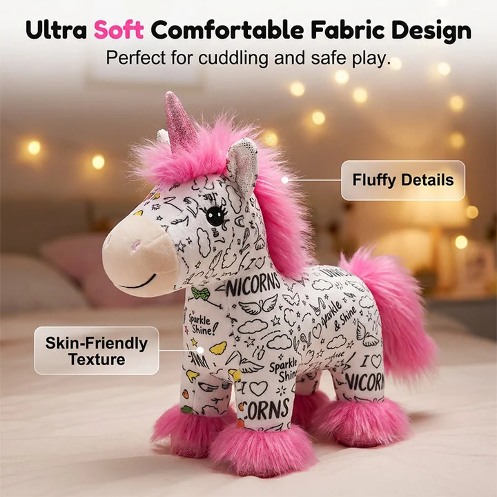 Magical Coloring Plush Friend