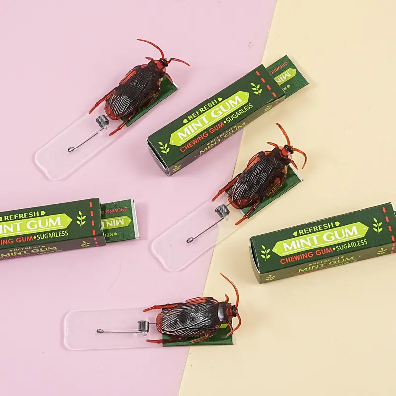Funny Prank Kit 7PCS – Gag Gum Set with Trick Lighter, Surprise Pen & Novelty Props – Party Gift Set