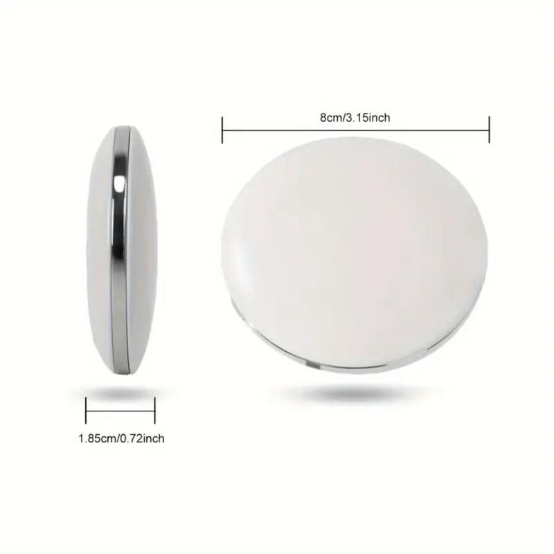 Portable Foldable Makeup Mirror, Glam Travel Makeup Mirror with LED Light, Compact Mirror for Women, Pocket Size Makeup Tools, Travel Hand Mirror