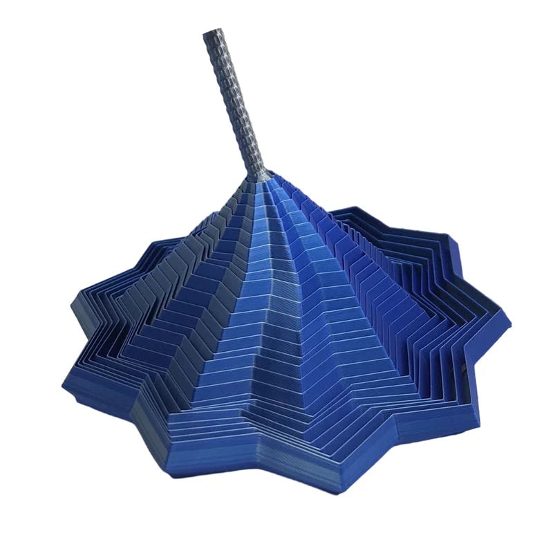 Visual Magic Geometric Helix Tower Fidget