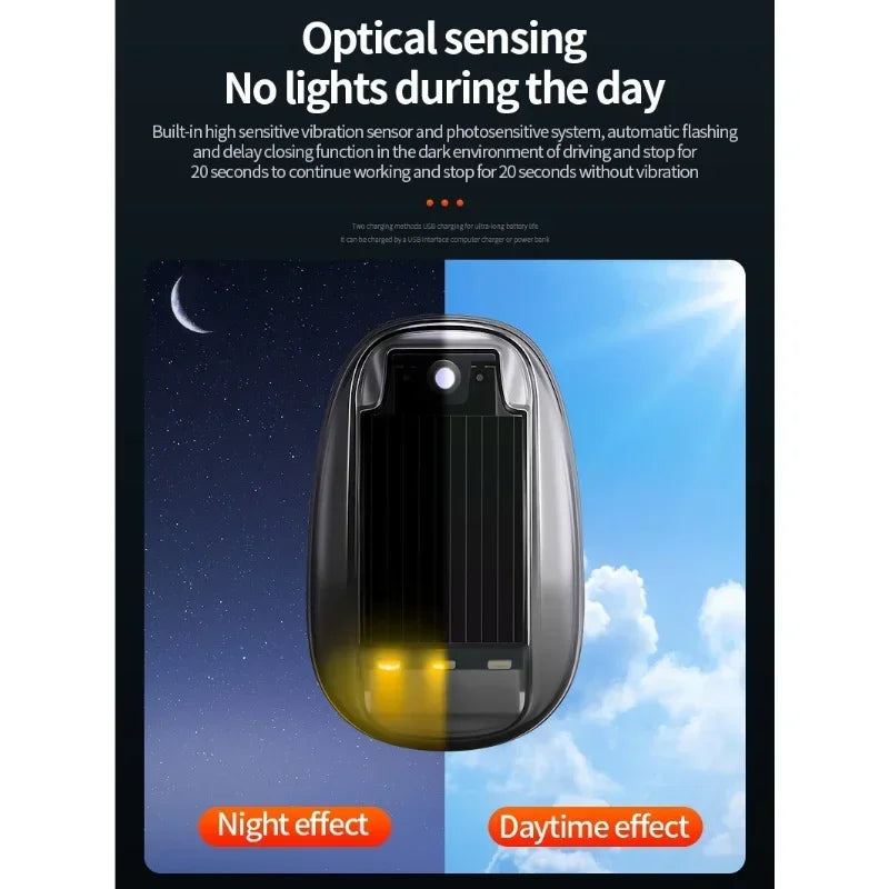 Solar LED navigation lights