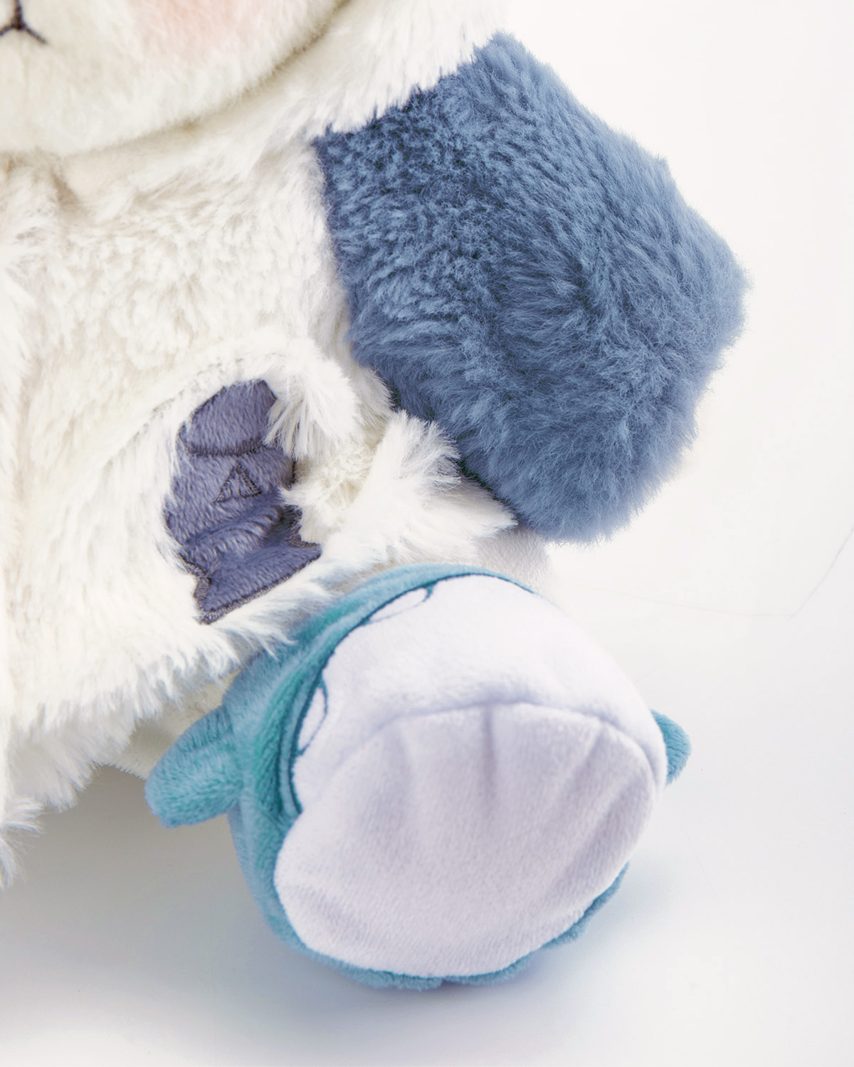 Fluffy Shark Bear | Handmade Jointed Teddy Bear Gift