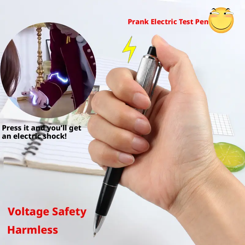Funny Prank Kit 7PCS – Gag Gum Set with Trick Lighter, Surprise Pen & Novelty Props – Party Gift Set