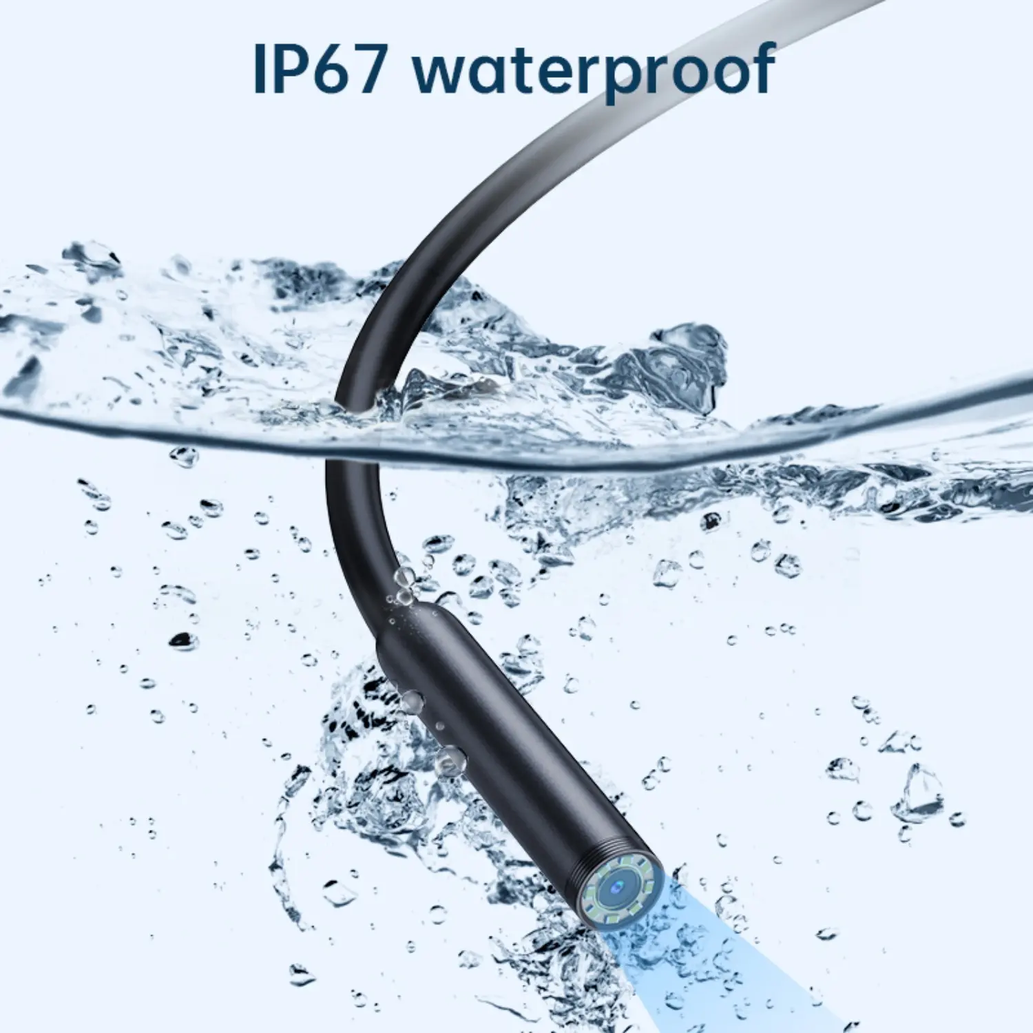 Endoscope Camera with Light - 1920P HD Borescope, 16.4ft