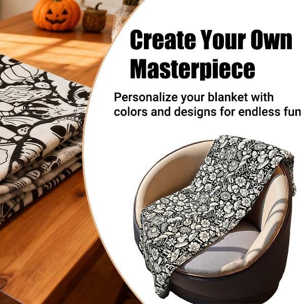 🎨DIY Coloring Blanket🖍️