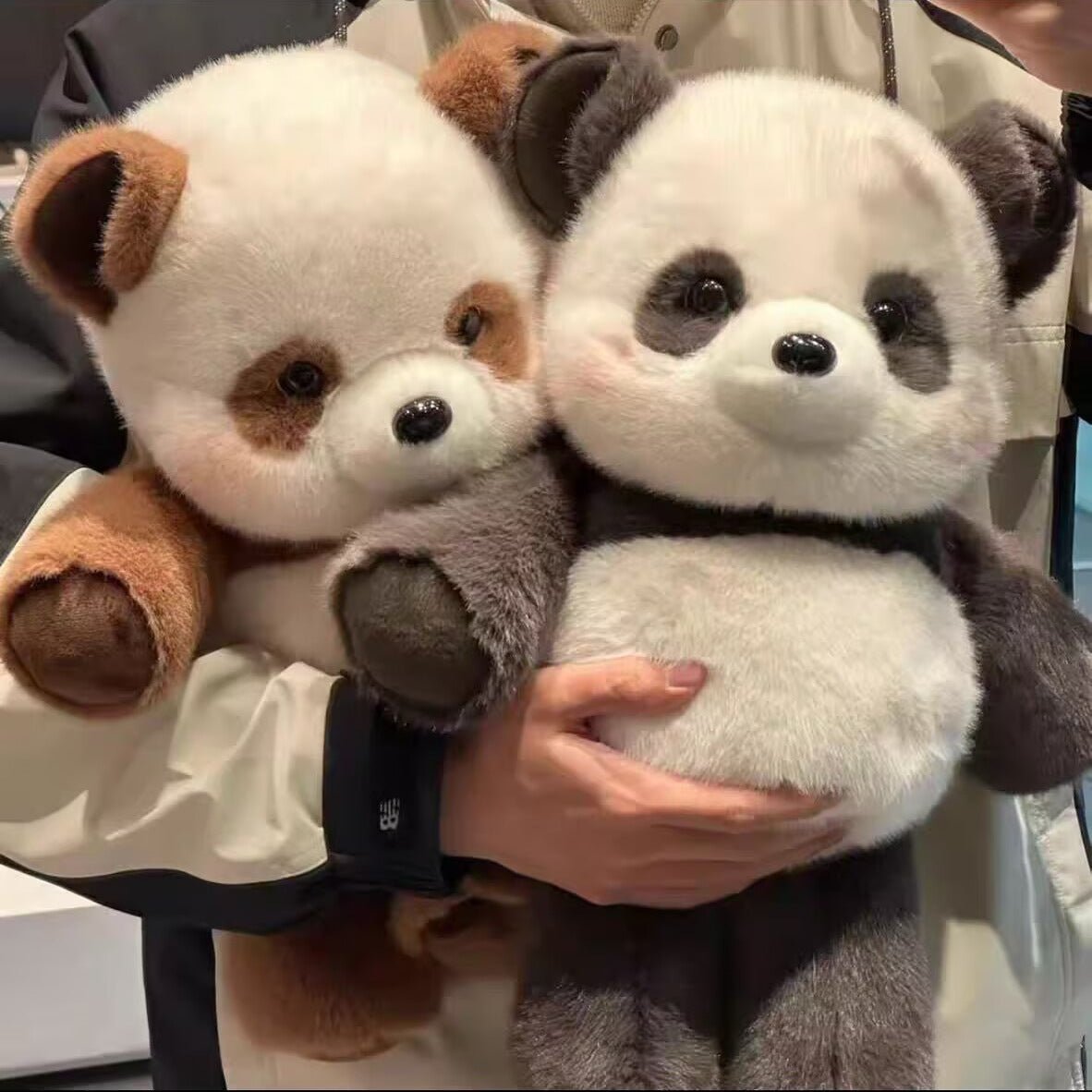 Mini Panda Plushie | Running Panda Stuffed Animal