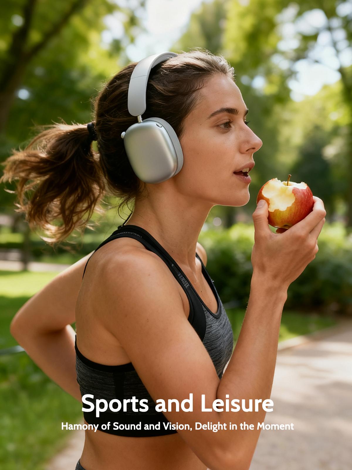 Wireless Over-ear Headphone,Bluetooth-compatible Headset For Sports,Gaming summerwins