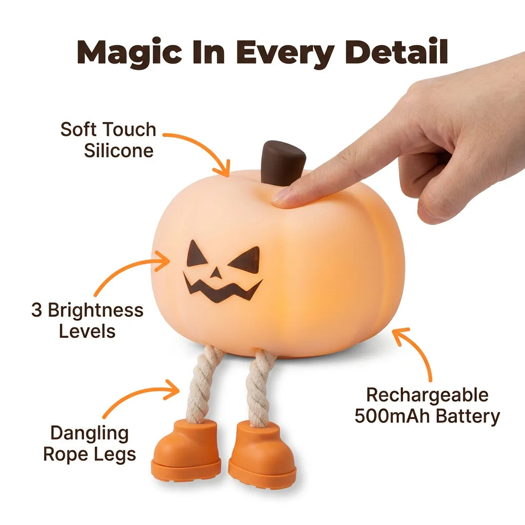 Rechargeable Halloween Bedside Lamp