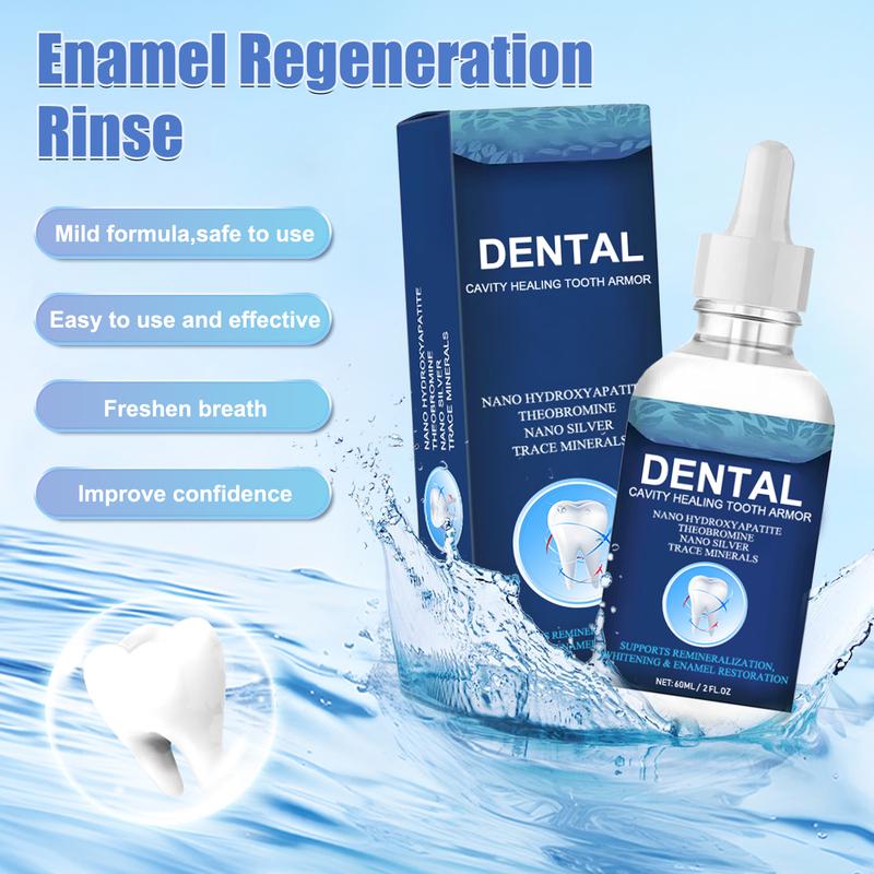 TureRelief Tooth Armor Liquid, An-ti Cavity and Enamel Protector, Teeth Whitening Solution Daily Oral Care，Brightening Repair Tooth Color Correcter