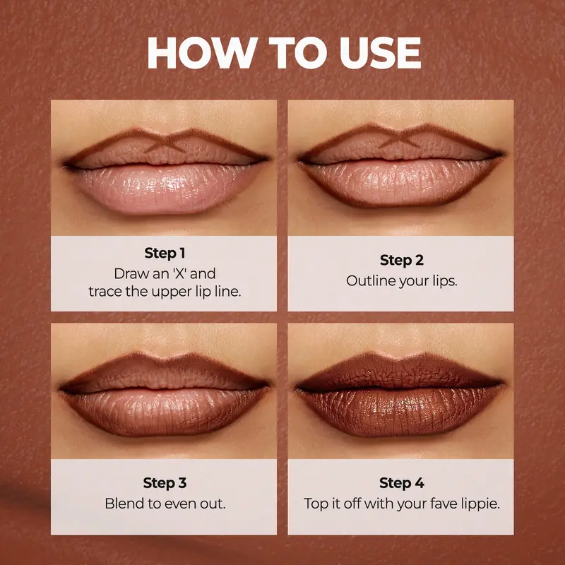 Easy Glide Lip Liner, Creamy Blendable