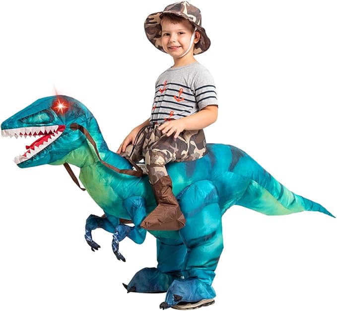 Inflatable Dinosaur Costume Costumes Funny Blow up Costume for Party Cosplay Clothing Set