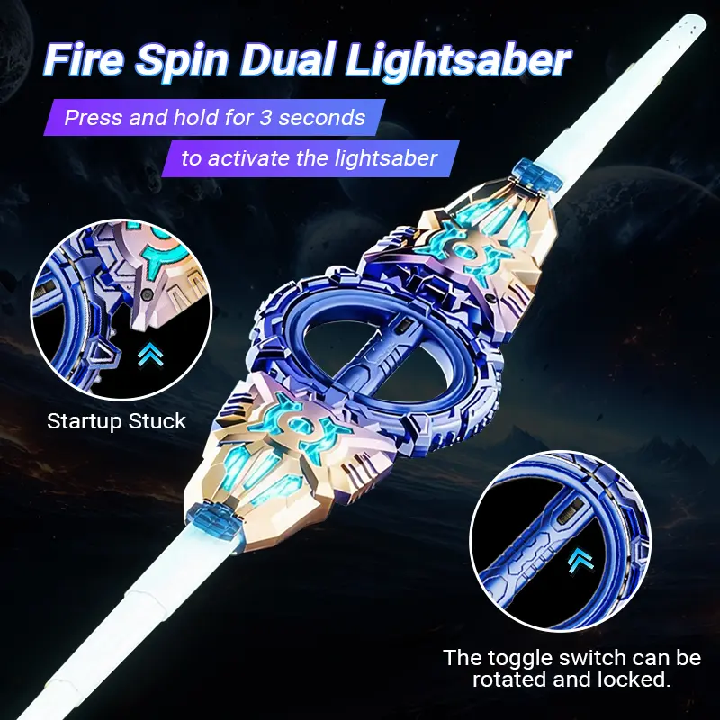 Light Up Sword, Retractable 24 Color LED Sword, Spinning Light Sword For Cosplay Costume, Real Lightsaber