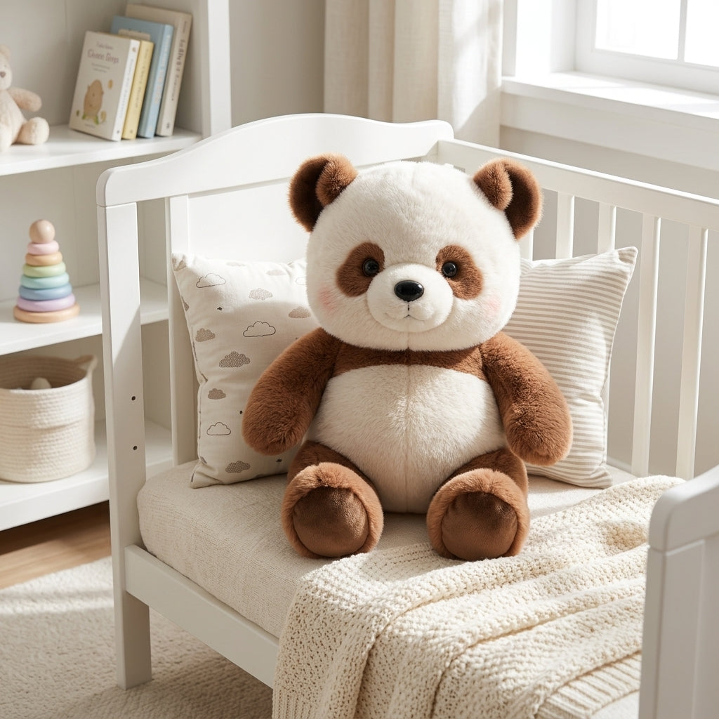 Mini Panda Plushie | Running Panda Stuffed Animal