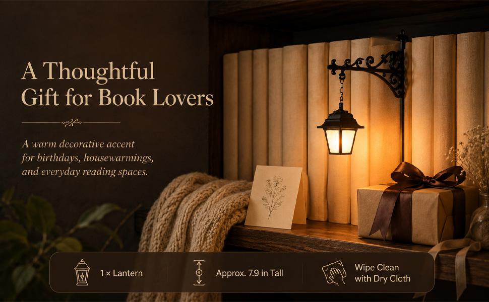 Library Lantern-Decorative Bookshelf Lighting, Miniature Hanging Shelf Lamp, Warm LED Nightlight, Reading Nook Literary Decor,Halloween decorations Library Lantern-Decorative Bookshelf Lighting, Miniature Hanging Shelf Lamp, Warm LED Nightlight, Reading Nook Literary Decor,Halloween decorations