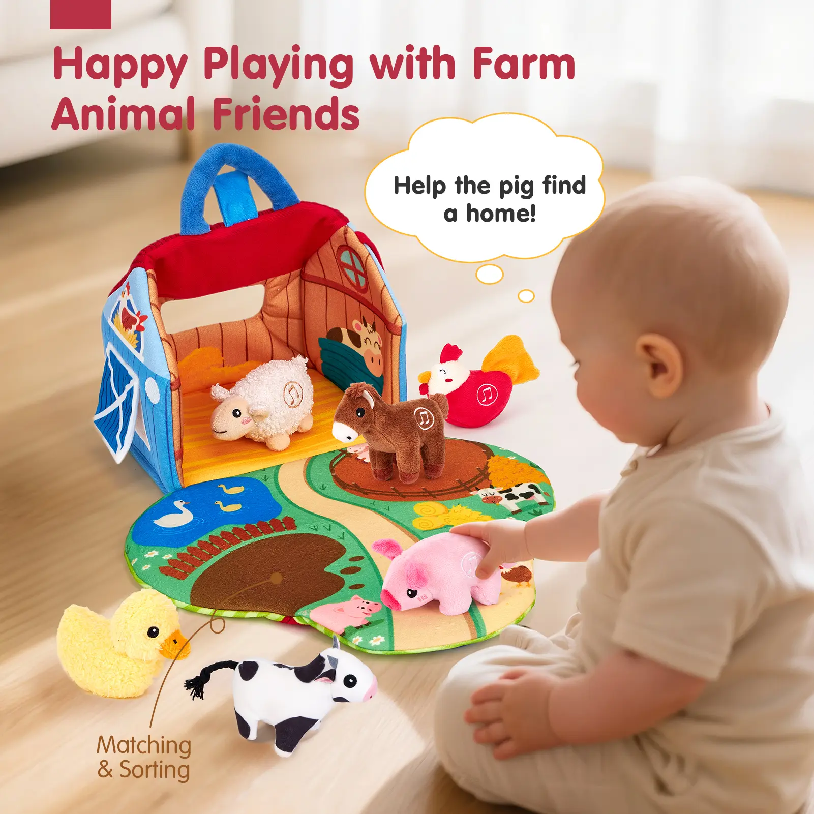 Surprise Barn with Stuffed