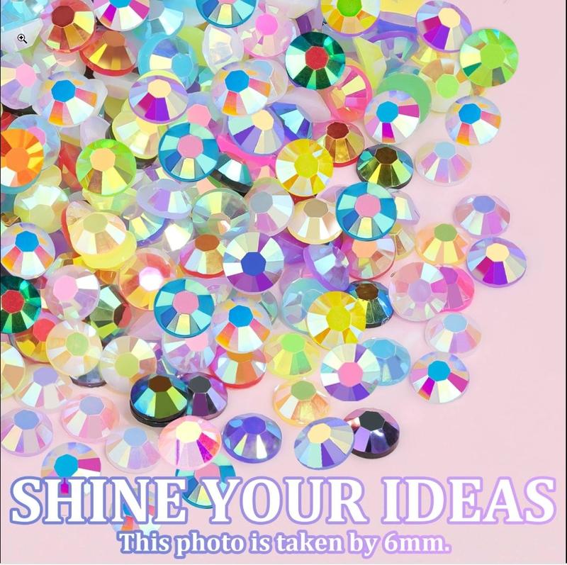 VIBRANT GEMS 32000Pcs Resin Rhinestones with Tweezers for Crafting Mixed-Color 3mm Bedazzling Crystal with 3Pcs 10ml B7000 Jewelry Glue for DIY Crafts Clothing Tumblers Shoes Fabric Nail Art Colorful