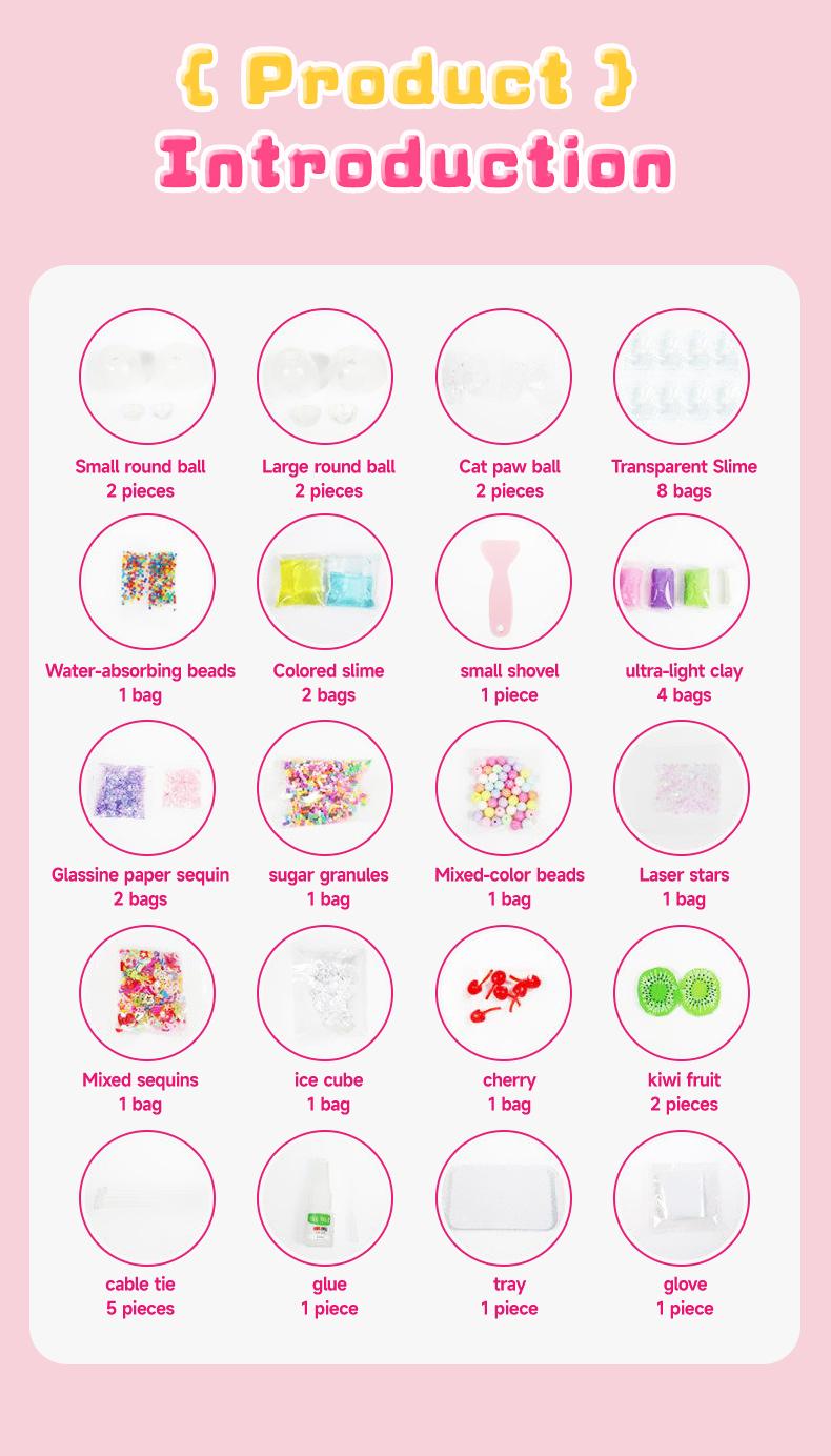 Kawaii DIY Squishy Kit - Unisex Cat Paw Mochi Squishy, Super Soft Texture, ASMR Stress Relief Fidget Toy, Handmade Room Decor, Creative Craft Activity, Cool Handmade Gift for Kids, Squishies Toys