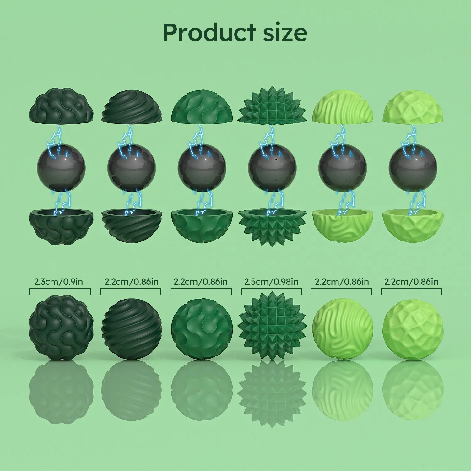 New style set Silicone Ball Set,Fidgeting Relax Toys with ElasticTexture,ViralStress Relief Toy,Fidget Balls Toys, Quietoffice fidget toys,Assorted Colors, Stress Relief backtoschool