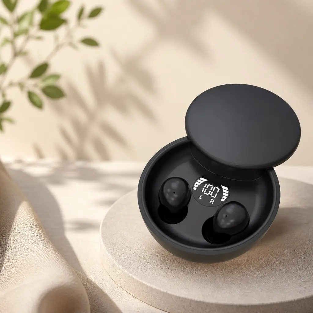Mini Invisible Headphones Bluetooth 5.4 True Wireless In-Ear Earphones sport Audio Earbud audifonos bluetooth wireless headphones noise cancelling headphones gamingheadset