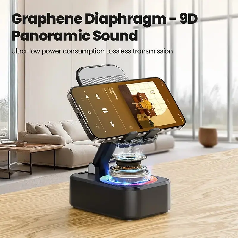 Wireless Audio Induction Speaker - 5in1 Power Bank