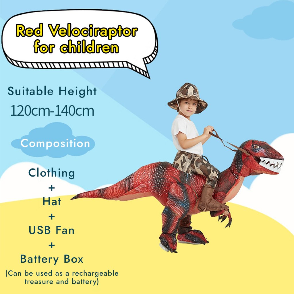 Inflatable Dinosaur Costume Costumes Funny Blow up Costume for Party Cosplay Clothing Set