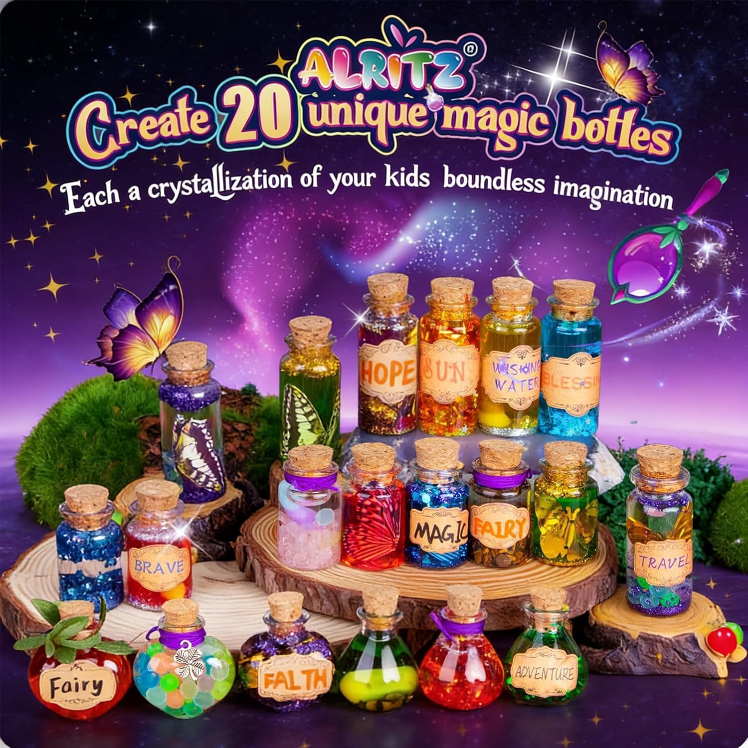 Fairy Potion Kits for Kids Magic Making Set Ages 6+