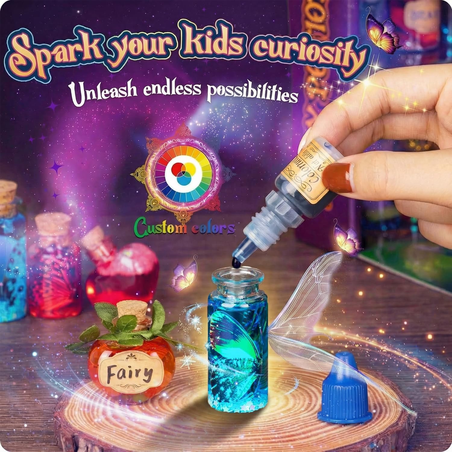 Fairy Potion Kits for Kids Magic Making Set Ages 6+