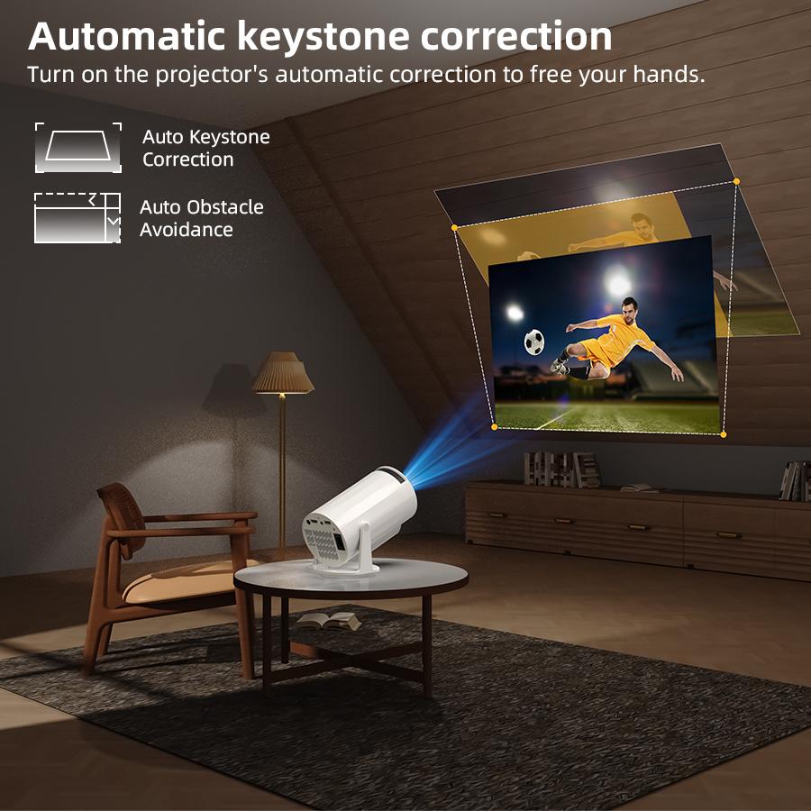XBJ Diamond Projector 24/5G WiFi 360 Degree HD LED Multifunctional Projector with Built-in Speaker for Home Cinema Outdoor Use and 4K Decoding Ideal Holiday Gift summerwins XBJ Diamond Projector 24/5G WiFi 360 Degree HD LED Multifunctional Projector with Built-in Speaker for Home Cinema Outdoor Use and 4K Decoding Ideal Holiday Gift summerwins