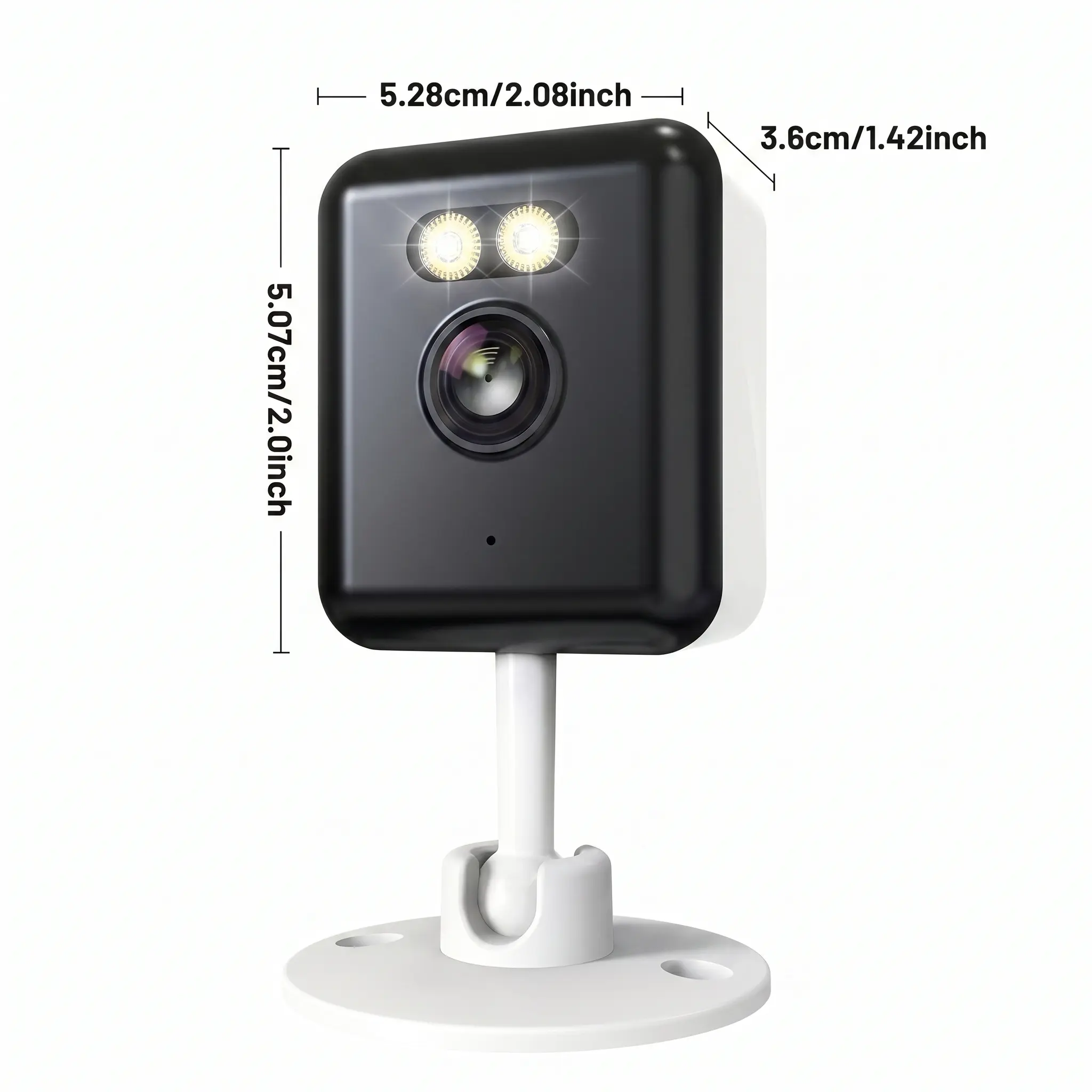 Indoor Pet Camera, 1080P HD WiFi Security Camera for Dogs Cats Baby Monitor, Full-Color Night Vision, Motion Detection Alerts, Two-Way Audio, App Control Home Camera