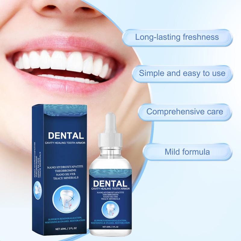 TureRelief Tooth Armor Liquid, An-ti Cavity and Enamel Protector, Teeth Whitening Solution Daily Oral Care，Brightening Repair Tooth Color Correcter