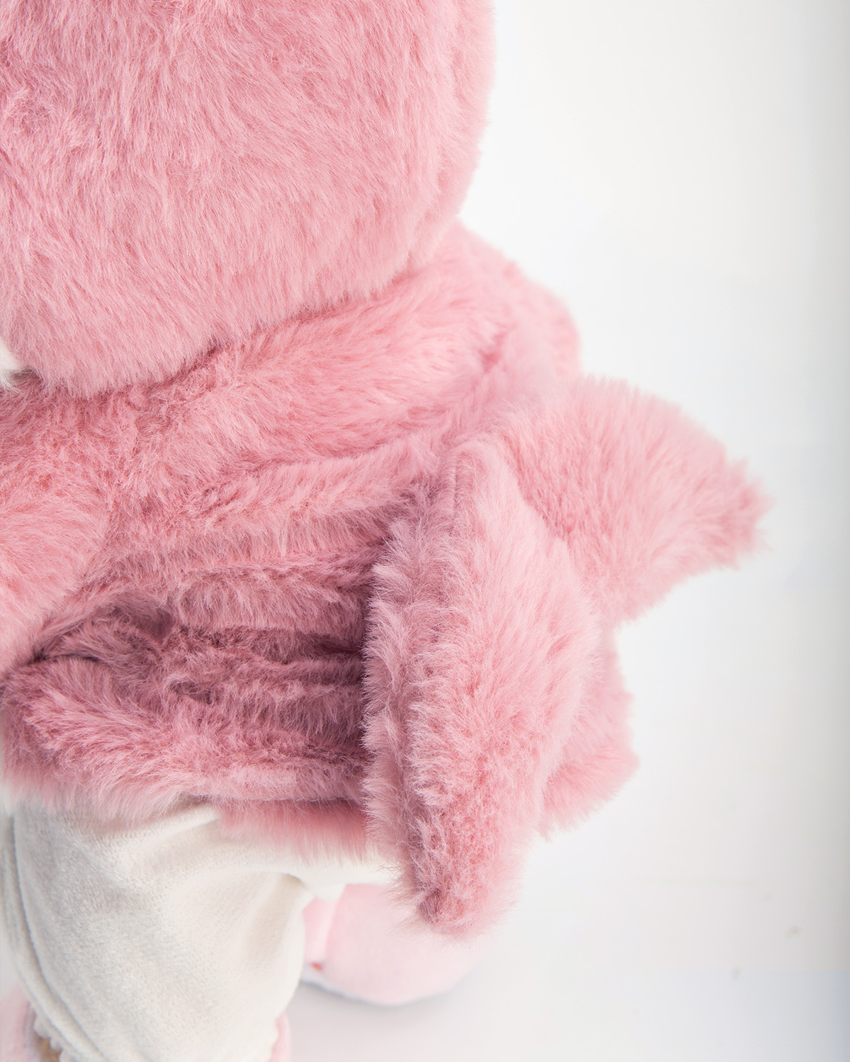 Fluffy Shark Bear | Handmade Jointed Teddy Bear Gift