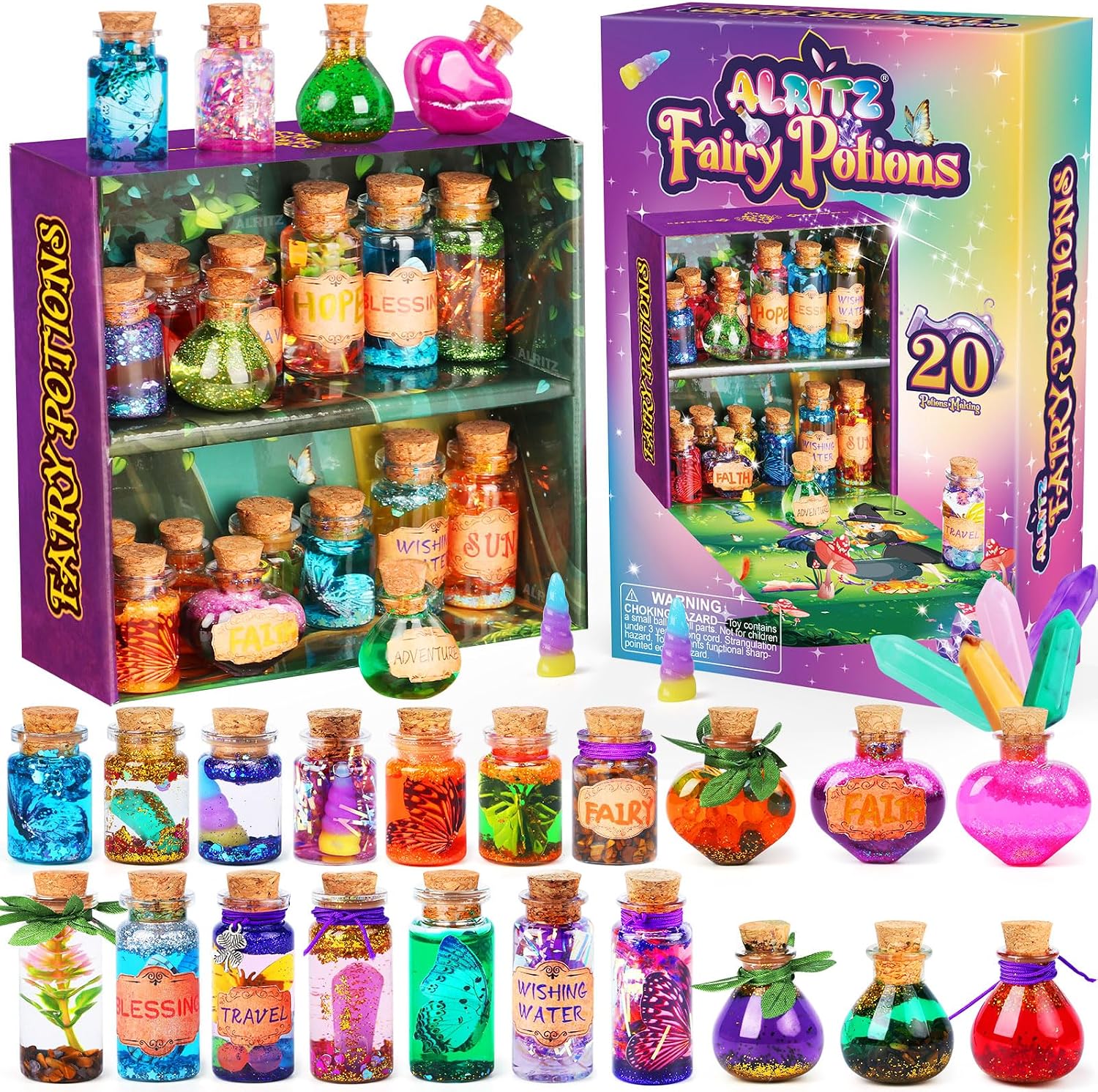 Fairy Potion Kits for Kids Magic Making Set Ages 6+