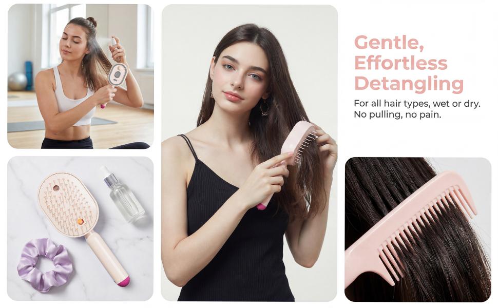 2026 New Electric Steam Brush, Electric Steam Brushs for Hair, Rechargeable Steam Hair Straightener, Detangling Steams Brush, Reduce Frizz, Nourishes Hairs, Anti-Static 2026 New Electric Steam Brush, Electric Steam Brushs for Hair, Rechargeable Steam Hair Straightener, Detangling Steams Brush, Reduce Frizz, Nourishes Hairs, Anti-Static