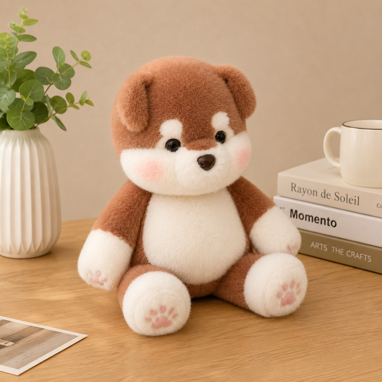 Chai: Chubby Husky Plushie