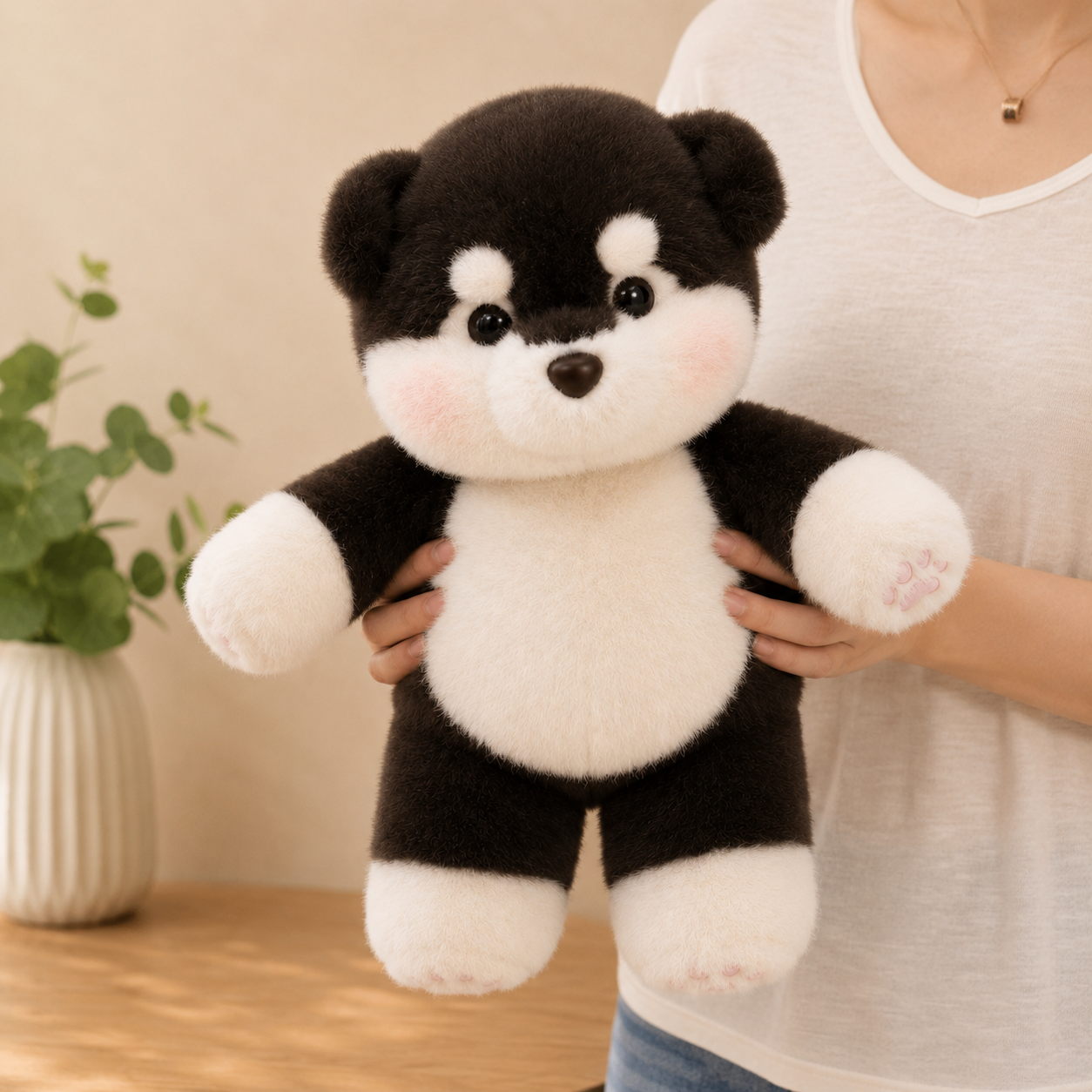 Chai: Chubby Husky Plushie